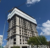 Ход строительства дома 1 в ЖК Аристократ -