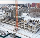 Ход строительства дома 25, корпус 1 в ЖК Хито -