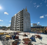 Ход строительства дома 39, секция С6, С5, С4 в ЖК Три Девятых -