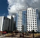 Ход строительства дома 1 в ЖК Автозаводец -
