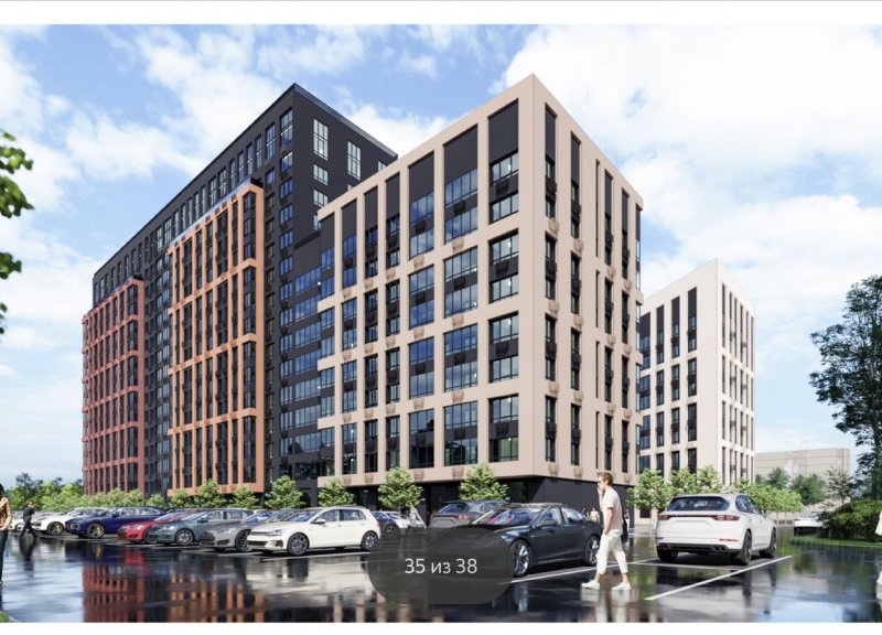 Дом 52/5 (1 этап) в ЖК Ключи-клаб (Ключи CLUB) - фото 1