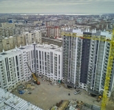 Ход строительства дома 16, 18 в ЖК Территория -