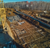 Ход строительства дома 3 в ЖК Атмосфера -