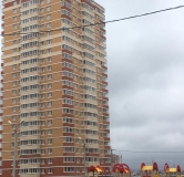 Ход строительства дома 77 в ЖК Левобережный -