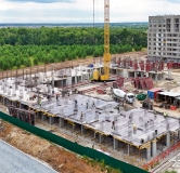 Ход строительства дома № 2, корпус 1, этап 3.1 в ЖК Скандиа. Квартал в Комарово Парк -
