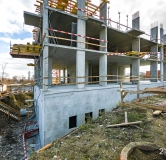 Ход строительства дома 1 в ЖК Пайер -