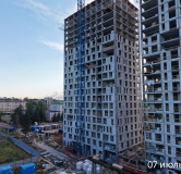 Ход строительства дома Корпус 1,2,3, 1 этап в ЖК Манзара (Manzara Towers) -