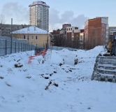 Ход строительства дома 1.1 в ЖД Тетро -