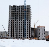 Ход строительства дома 2.1 в ЖК Клевер -