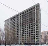 Ход строительства дома № 41 (ГП-1) в ЖК Умный квартал УНО -