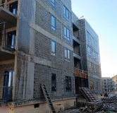 Ход строительства дома Литер 4 кв 9.2 в ЖК Усадьба Гостагаевская -