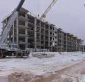 Ход строительства дома 18 в ЖК Балтым-Парк -