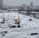 Ход строительства дома 5, секция 2.5, 2.6 в ЖК Красное Яблоко -
