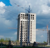 Ход строительства дома 1.8 в ЖК Созвездие -