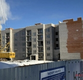 Ход строительства дома 2/3, секция Б в ЖК Микрорайон №9 -