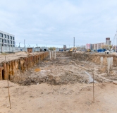 Ход строительства дома № 2.1 в ЖК Мёд -