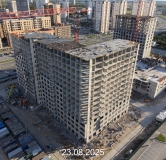Ход строительства дома № 6, ГП-72.211 в ЖК Прео -