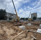 Ход строительства дома 87 в ЖК Родонит на Мира -