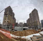 Ход строительства дома 14 в ЖК Мой Ритм -