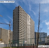 Ход строительства дома 144.1 в ЖК Ручьи -