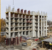 Ход строительства дома 1 в ЖК Страна.Энтузиастов -