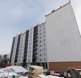 Ход строительства дома 65 в ЖК Притяжение -