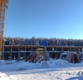 Ход строительства дома 21 в ЖК Норвежский Лес -