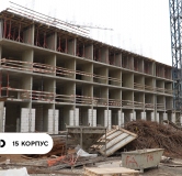 Ход строительства дома Литер 15 (15-1) в ЖК Ридс (REEDS) -