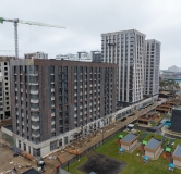 Ход строительства дома Литер 1.5 в ЖК Патрики -