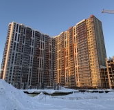 Ход строительства дома 309а, корпус 1 (секция 5, 5 этап) в ЖК Мир -