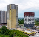 Ход строительства дома № 4А, корпус 1 в ЖК Скандиа. Квартал у реки -