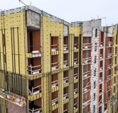 Ход строительства дома 1 в ЖК Окская Стрелка -