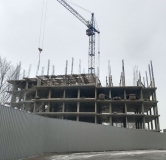 Ход строительства дома 1 в ЖК Центральный -