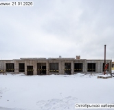 Ход строительства дома корпус 3.3 в ЖК Октябрьская Набережная -