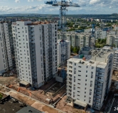 Ход строительства дома 3 в ЖК Белый квартал на Свободном -