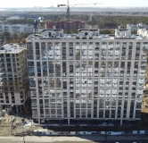 Ход строительства дома 13 в ЖК Квартал на Российской -