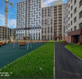 Ход строительства дома 5, секция 3.6, 3.7, 3.8 в ЖК Красное Яблоко -