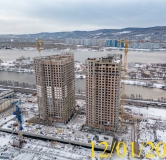 Ход строительства дома № 5.2 в ЖК Новоостровский -