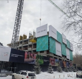 Ход строительства дома 1 в ЖК Чаадаев -