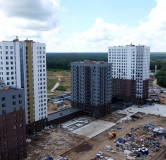 Ход строительства дома 3.4, 2 этап в ЖК Станция Спортивная -