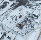 Ход строительства дома 1 в ЖК Небо над Енисеем -