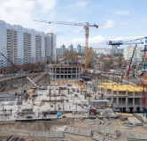 Ход строительства дома № 2 в ЖК АйвазоSKY -