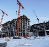 Ход строительства дома 6 к2, ГП-12 (2 этап) в ЖК Айвазовский City -