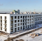 Ход строительства дома № 11 (ГП-5), этап 11 в ЖК Скандиа. Квартал у озера -