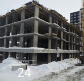 Ход строительства дома 7 в ЖК Истории -