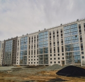 Ход строительства дома 2.1 в ЖК Территория -