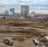 Ход строительства дома 5, секция 3.3, 3.4, 3.5 в ЖК Красное Яблоко -