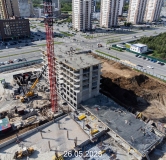 Ход строительства дома № 2, ГП-72.212 в ЖК Прео -