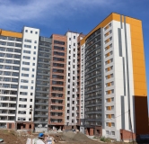 Ход строительства дома 12 в ЖК Приозерный -