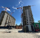 Ход строительства дома Позиция 1.1 в ЖК Текучев -